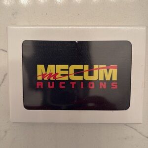 Mecum Auction’s deck of playing cards cards